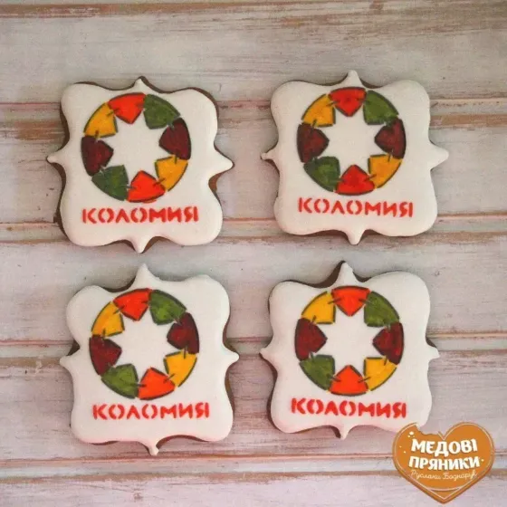 ▷МЕДОВІ ПРЯНИКИ З ЛОГОТИПОМ КОЛОМИЯ✅ ✿ТВОРЧА ДОМАШНЯ ПЕКАРНЯ У КОЛОМИЇ | Medyanik