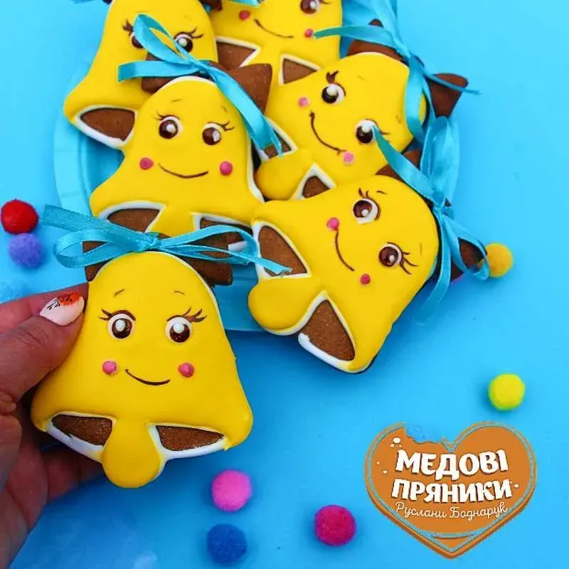 ▷МЕДОВЫЙ ПРЯНИК "В ШКОЛУ С УЛЫБКОЙ", ПОДАРОК| Medyanik