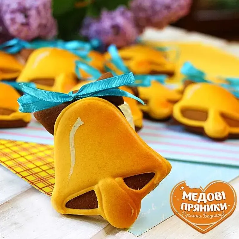 ▷ПРЯНИКИ ДЛЯ ШКОЛЯРІВ⭐ПРЯНИК "Шкільний дзвоник"⭐КУПИТИ| Medyanik