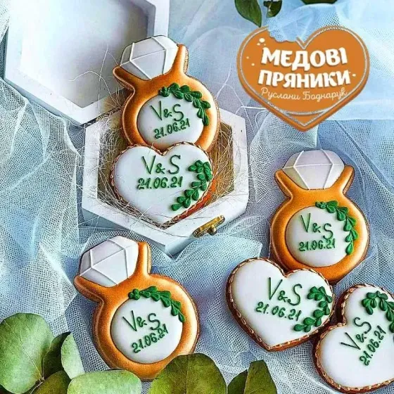 ▷  ▷ ▷    ПРЯНИКИ В УКРАЇНІ ЗАМОВИТИ ,БОНБОНЬЄРКИ ❤️ВЕСІЛЬНІ ПРЯНИКИ | Medyanik