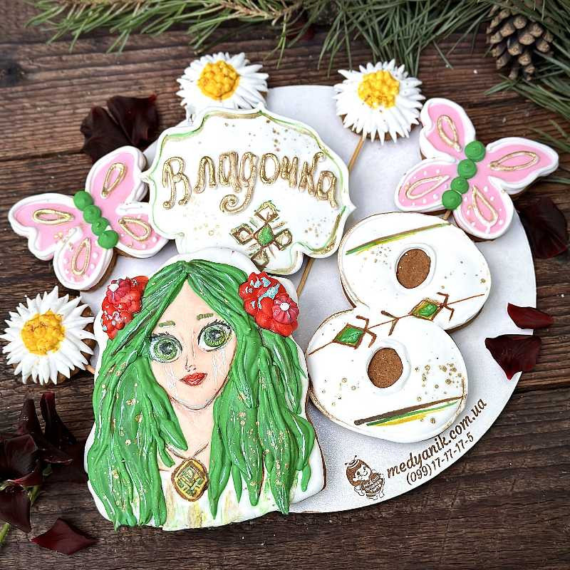 ПРЯНИЧНЫЙ НАБОР НА ТОРТ "МАВКА ЛІСОВА"