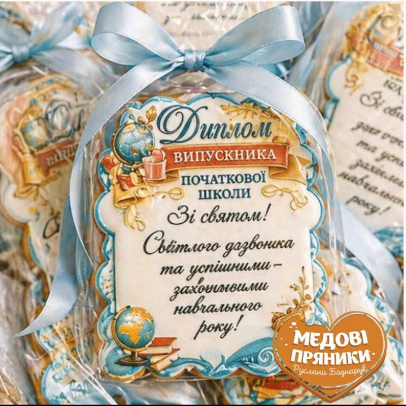 ПРЯНИК "ДИПЛОМ ВИПУСКНИКА"