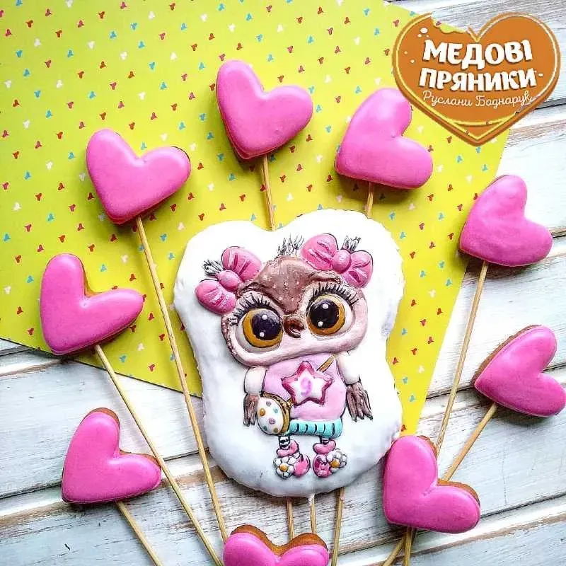 ПРЯНИКИ ДЛЯ ДЕВОЧКИ , НАБОР "СОВУШКА" КУПИТЬ ЗАКАЗАТЬ | Medyanik