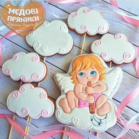 ✨Baby Cookies✨ДЕТСКИЕ ПРЯНИКИ НА КРЕЩЕНИЕ ДЕВОЧКИ | Medyanik