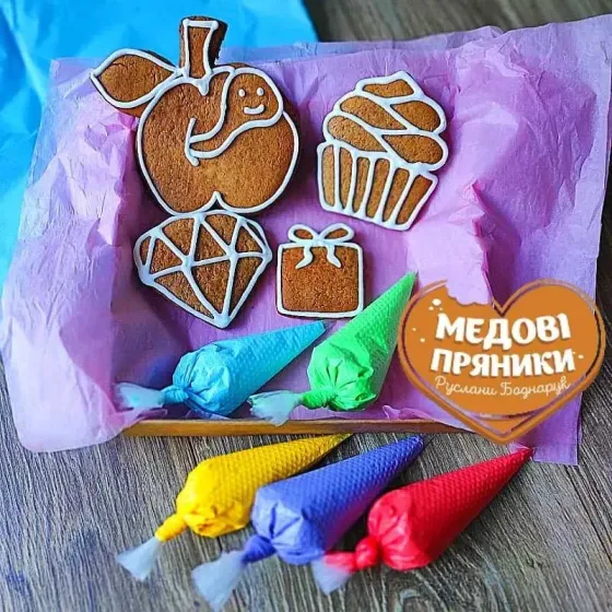 ▷Прянична розмальовка ДИТЯЧА⭐ПОДАРУНОК НА ДЕНЬ НАРОДЖЕННЯ⭐КУПИТИ ЛЬВІВ | Medyanik