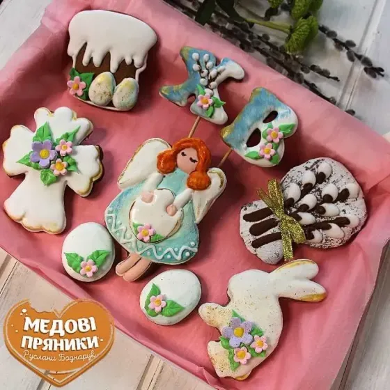 КУПИТИ ПРЯНИКИ НА ВЕЛИКДЕНЬ, ВЕЛИКИЙ НАБІР №00735✨✅MEDYANIK