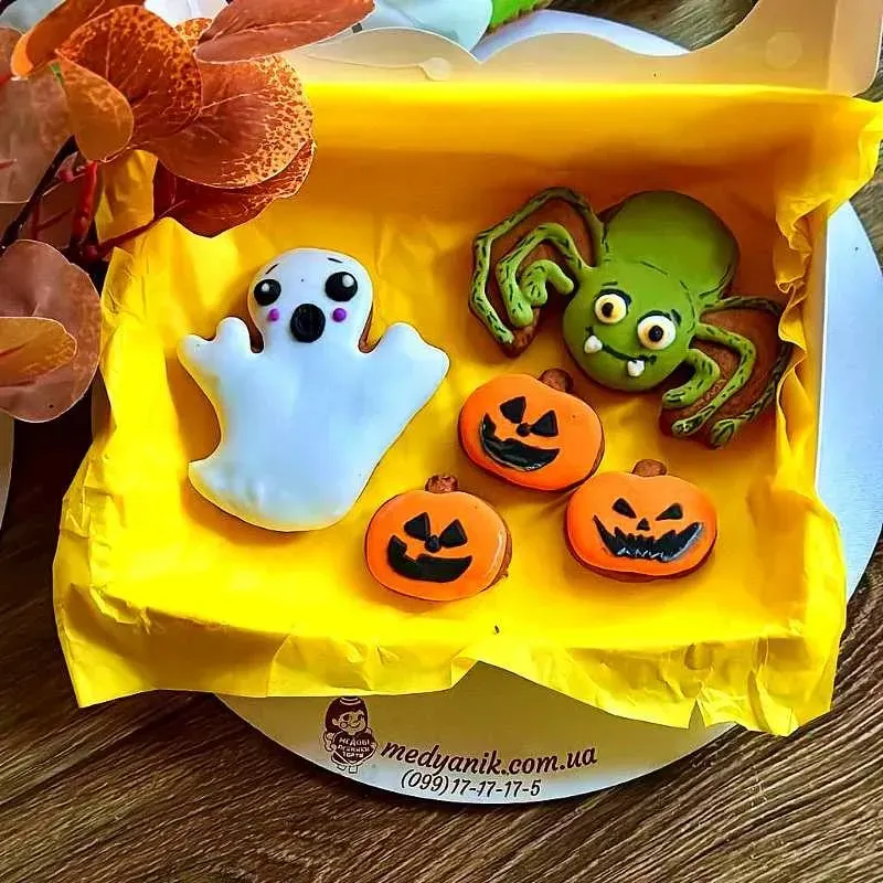 ᐈ Імбирні медові пряники на Хелловін✨Halloween | Medyanik