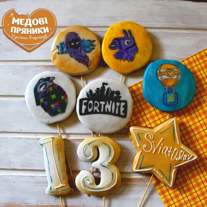 ▷ Разноцветные МЕДОВЫЕ  ПРЯНИКИ  FORTNITE | Medyanik