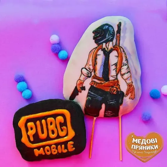 ✨НАБОР ПРЯНИКОВ НА ЗАКАЗ "PUBG mobile"✅ КУПИТЬ  ПОДАРОК /medyanik