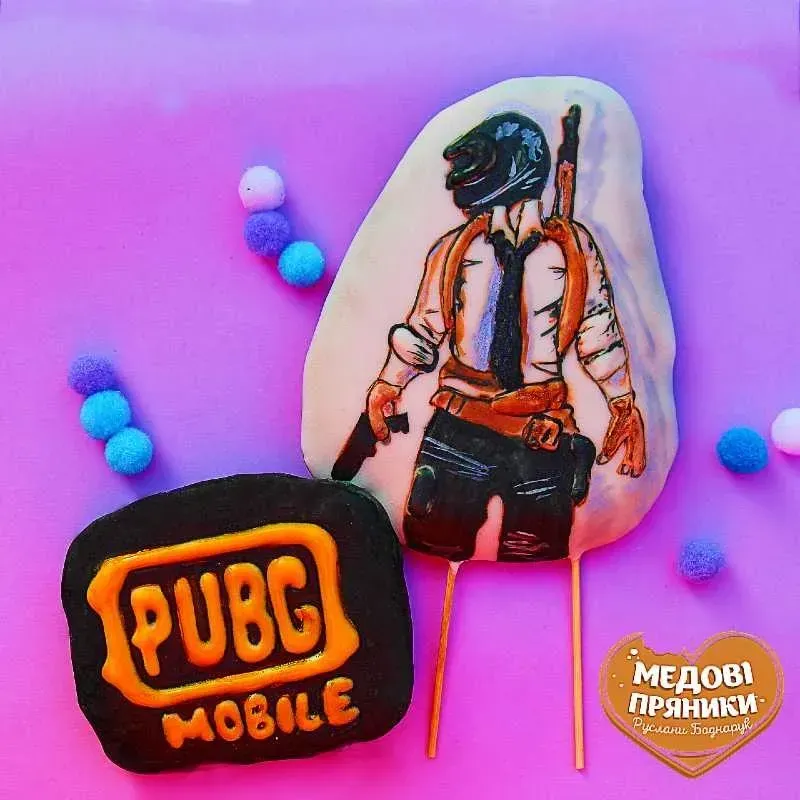 ✨НАБОР ПРЯНИКОВ НА ЗАКАЗ "PUBG mobile"✅ КУПИТЬ  ПОДАРОК /medyanik