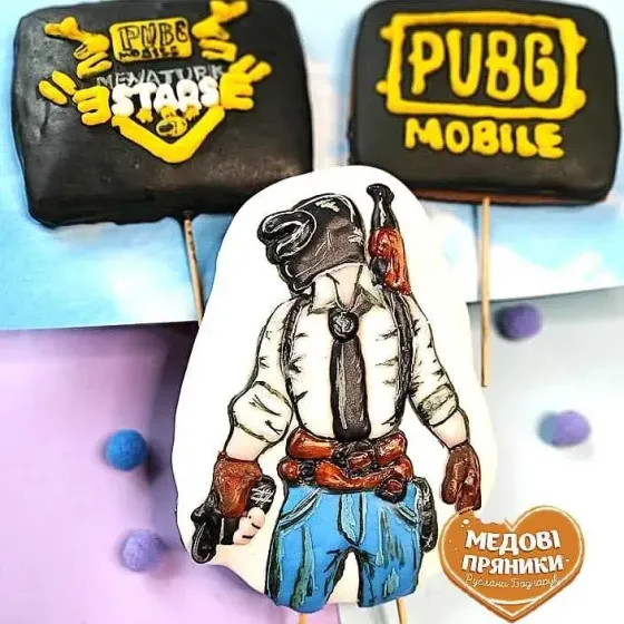 ✨НАБОР ПРЯНИКОВ НА ЗАКАЗ "PUBG mobile"| Medyanik
