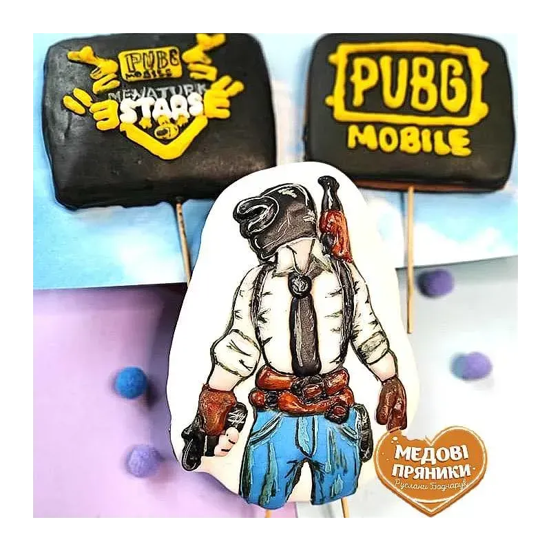 ✨НАБОР ПРЯНИКОВ НА ЗАКАЗ "PUBG mobile"| Medyanik