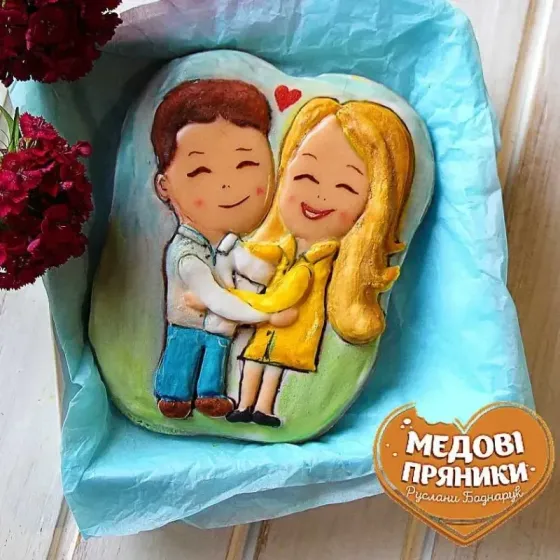ПРЯНИК «ВІН І ВОНА - НАРЕЧЕНІ»
