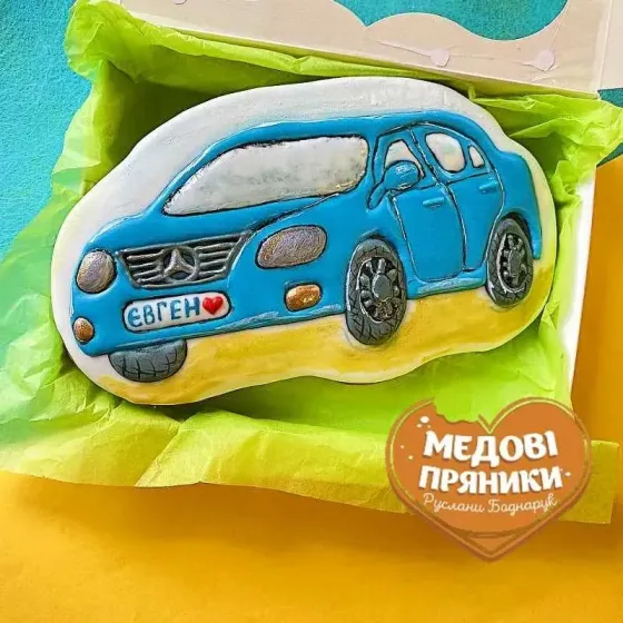 ▷ МЕДОВЫЙ ИМБИРНЫЙ ПРЯНИК "Машина"| Medyanik